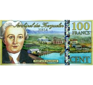 100 франков 2012 года Острова Кергулен