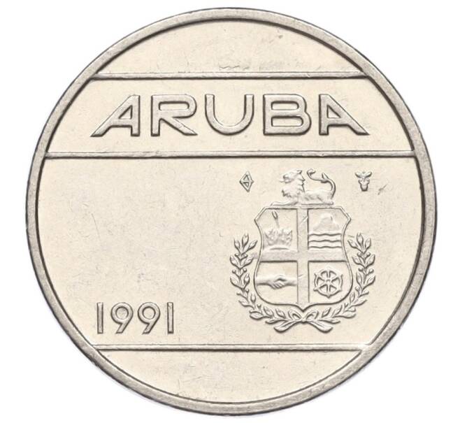 Монета 25 центов 1991 года Аруба (Артикул K11-121669)