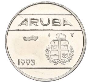25 центов 1993 года Аруба