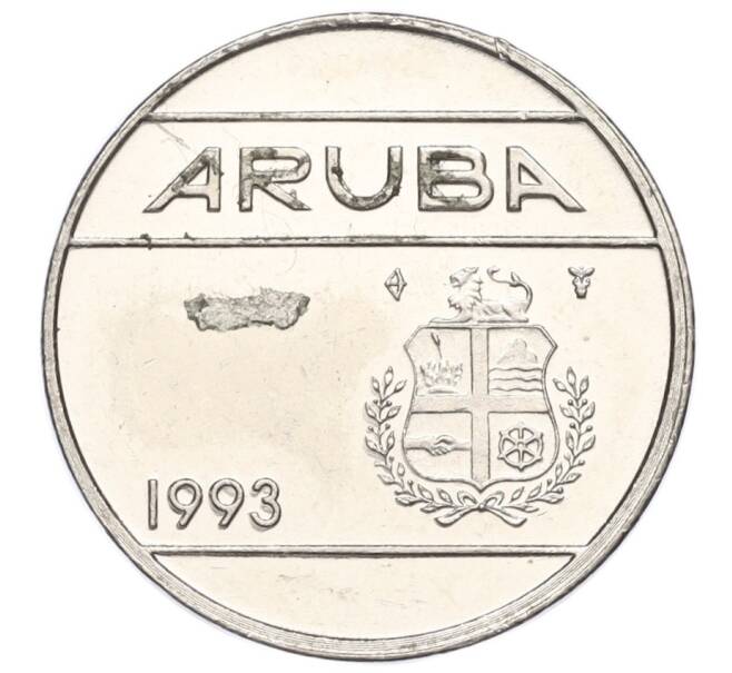 Монета 25 центов 1993 года Аруба (Артикул K11-121672)
