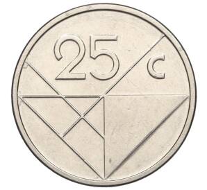 25 центов 2009 года Аруба