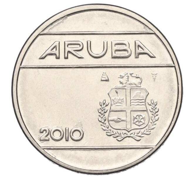 Монета 25 центов 2010 года Аруба (Артикул K11-121677)
