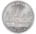 Монета 3000 риэлей 2023 года Камбоджа «Потерянные тигры Камбоджи» (Артикул M2-72171)