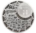 Монета 10 евро 2022 года Франция «Китайский гороскоп — Год тигра» (Артикул M2-72176)