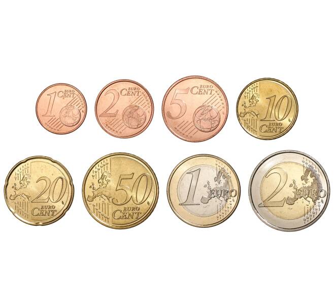 Монета Набор монет Евро 2017 года Австрия (Артикул M3-0651)