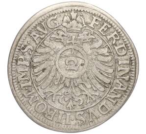 2 крейцера 1623 года Аугсбург — Фото №2