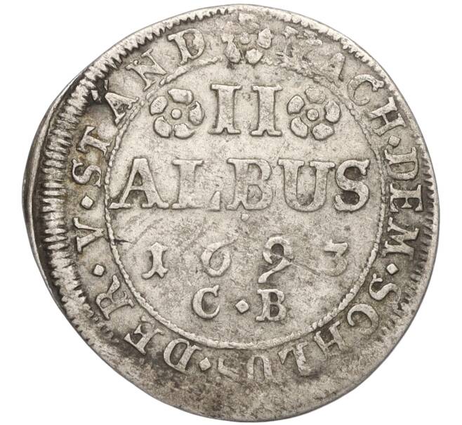 Монета 2 альбуса 1693 года Майнц (Артикул M2-72188)