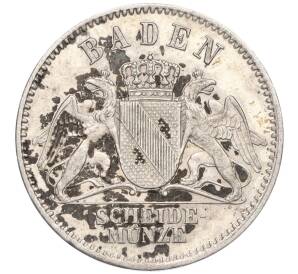 3 крейцера 1868 года Баден — Фото №2