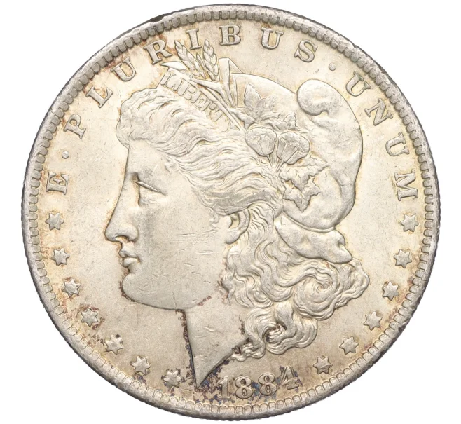 Монета 1 доллар 1884 года О США (Артикул M2-72210)