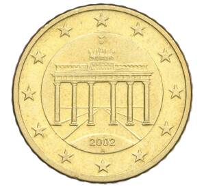 50 евроцентов 2002 года A Германия — Фото №1