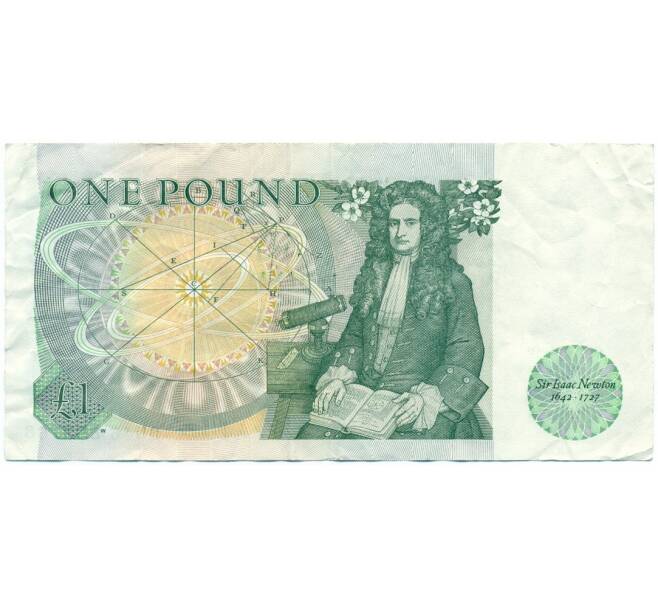 Банкнота 1 фунт 1982 года Великобритания (Банк Англии) (Артикул K11-121887)