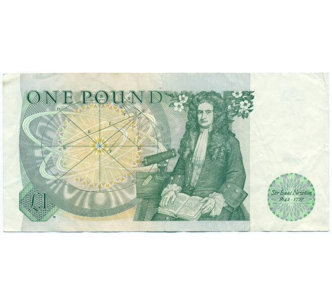Банкнота 1 фунт 1982 года Великобритания (Банк Англии) (Артикул K11-121923)
