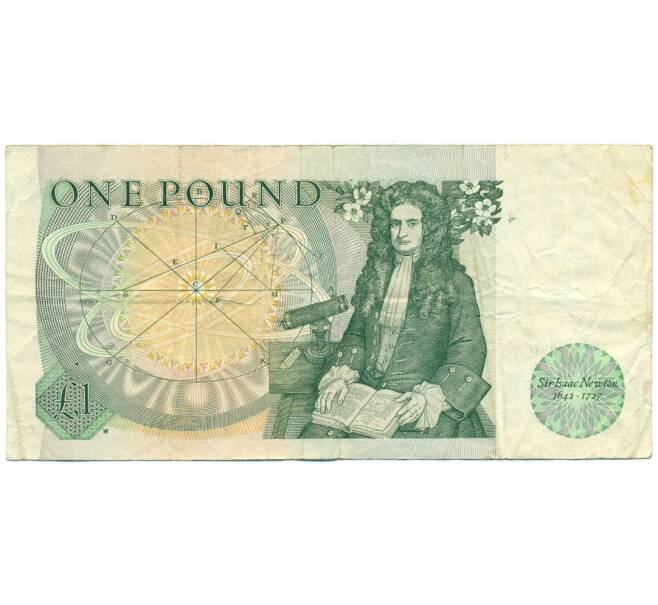 Банкнота 1 фунт 1982 года Великобритания (Банк Англии) (Артикул K11-121929)