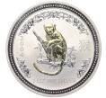 Монета 1 доллар 2004 года Австралия «Лунный календарь — Год обезьяны» (Позолота) (Артикул T11-03317)