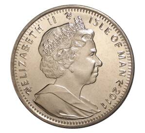 1 крона 2011 года Остров Мэн — Турецкая ангорская кошка — Фото №2