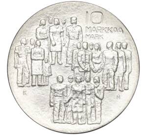 10 марок 1977 года Финляндия «60 лет независимости» — Фото №2