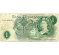 Банкнота 1 фунт 1966 года Великобритания (Банк Англии) (Артикул K11-122139)