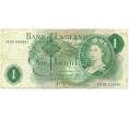 Банкнота 1 фунт 1970 года Великобритания (Банк Англии) (Артикул K11-122185)