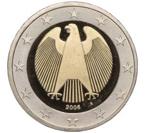2 евро 2006 года А Германия (Proof)