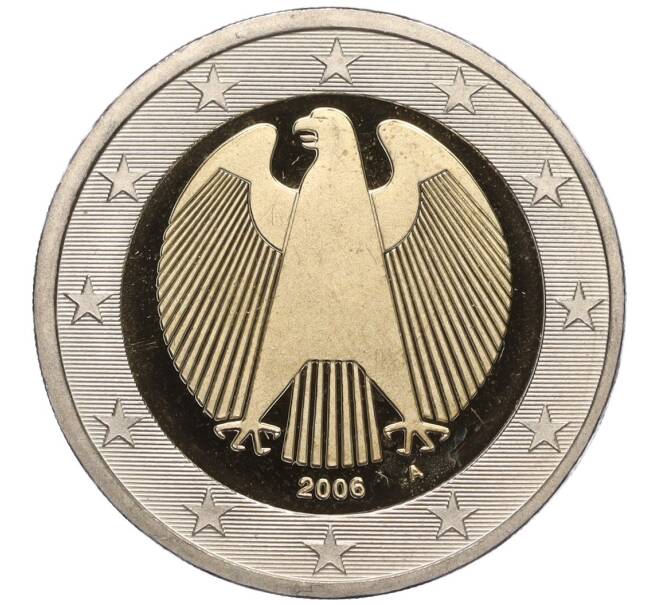 Монета 2 евро 2006 года А Германия (Proof) (Артикул K11-122214)