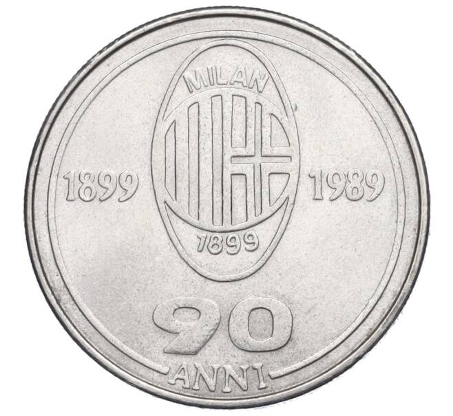 Жетон «Межконтинентальный кубок по футболу — Милан» 1989 года Италия (Артикул K11-122236)