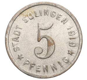 5 пфеннигов 1919 года Германия — город Золинген (Нотгельд)