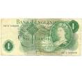 Банкнота 1 фунт 1970 года Великобритания (Банк Англии) (Артикул K11-122246)