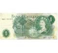 Банкнота 1 фунт 1970 года Великобритания (Банк Англии) (Артикул K11-122253)