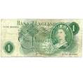 Банкнота 1 фунт 1970 года Великобритания (Банк Англии) (Артикул K11-122318)