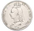 Монета 1 крона 1891 года Великобритания (Артикул K27-85270)