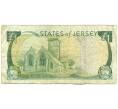 Банкнота 1 фунт 2000 года Джерси (Артикул K11-122382)