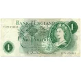 Банкнота 1 фунт 1962 года Великобритания (Банк Англии) (Артикул K11-122418)