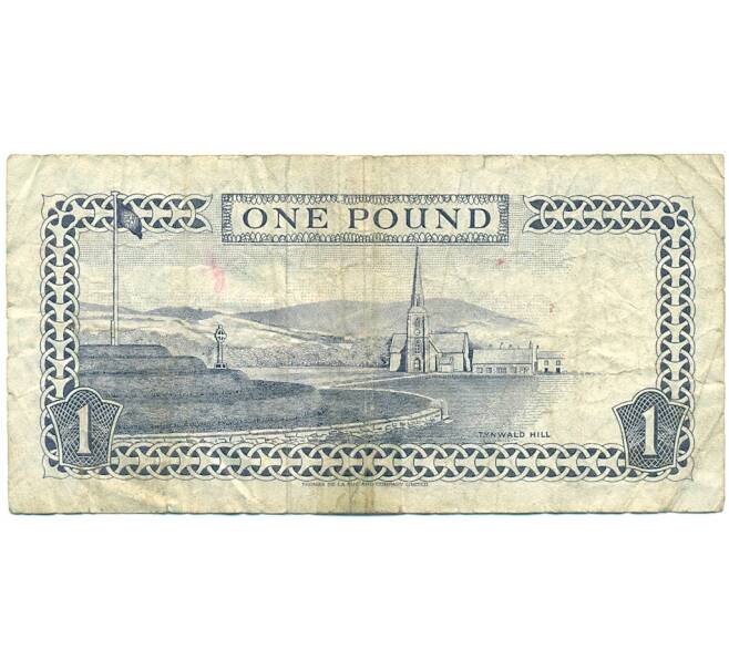 Банкнота 1 фунт 1991 года Остров Мэн (Артикул K11-122437)