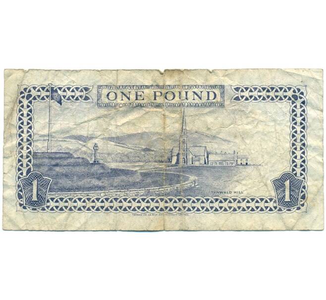 Банкнота 1 фунт 1991 года Остров Мэн (Артикул K11-122445)