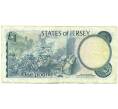 Банкнота 1 фунт 1976 года Джерси (Артикул K11-122452)