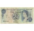 Банкнота 1 фунт 1976 года Остров Мэн (Артикул K11-122475)