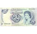 Банкнота 1 фунт 1991 года Остров Мэн (Артикул K11-122500)