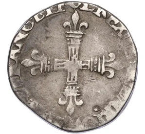 1/4 экю 1598-1610 года Франция (Генри IV)