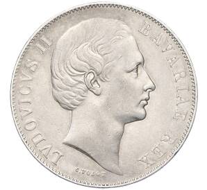 1 талер 1865 года Бавария — Фото №2