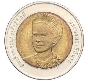 10 бат 2004 года (BE 2547) Таиланд «72 года со дня рождения Королевы Сирикит»