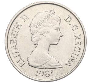 1/4 кроны 1981 года Теркс и Кайкос — Фото №2