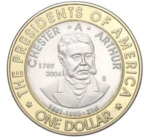 1 доллар 2004 года Микронезия «21-й президент США — Честер Алан Артур»