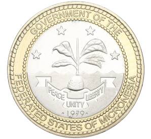 1 доллар 2004 года Микронезия «21-й президент США — Честер Алан Артур»