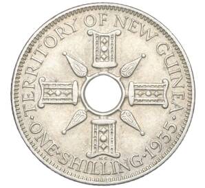 1 шиллинг 1935 года Британская Новая Гвинея — Фото №1