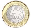 Монета 1 реал 2015 года Бразилия «XXXI летние Олимпийские Игры в Рио-де-Жанейро 2016 — Парусный спорт» (Артикул M2-72283)