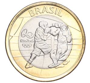 1 реал 2016 года Бразилия «XXXI летние Олимпийские Игры в Рио-де-Жанейро 2016 — Бокс»