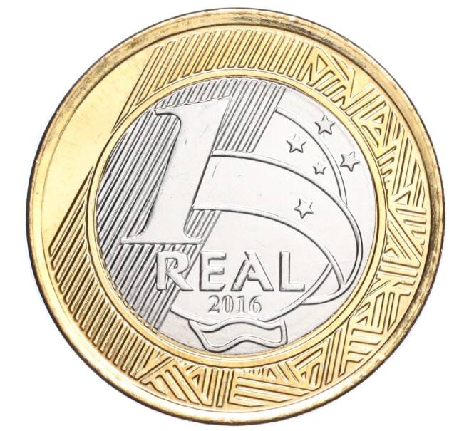 Монета 1 реал 2016 года Бразилия «XV летние Паралимпийские игры в Рио-де-Жанейро 2016 — Том» (Артикул M2-72294)