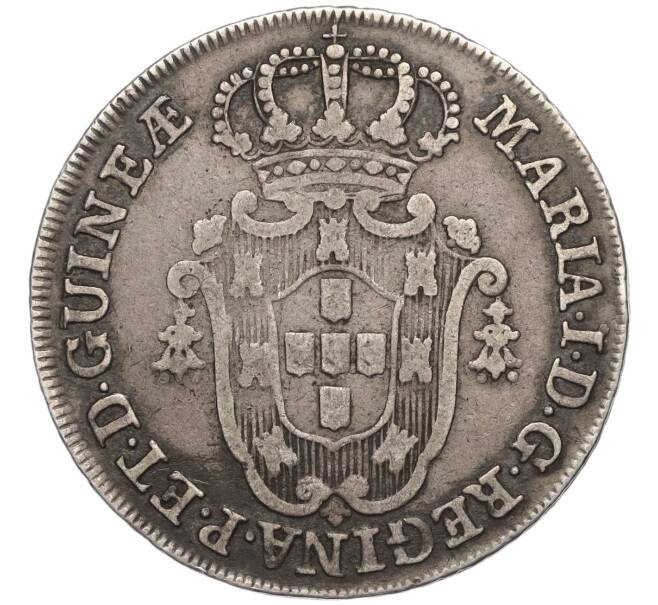 Монета 8 макут 1796 года Португальская Ангола (Артикул K2-0219)