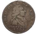 Монета Токен 1/2 пенни 1795 года Великобритания (Йорк) (Артикул K2-0232)
