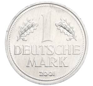 Реплика монеты «1 марка» 2001 года Германия